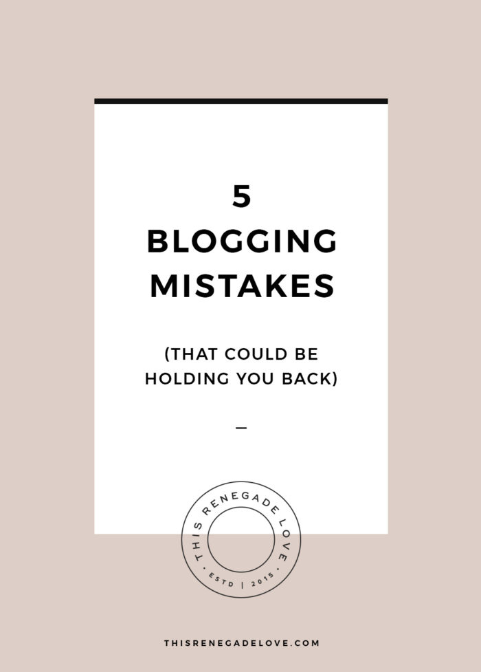 5-Blogging-Mistakes
