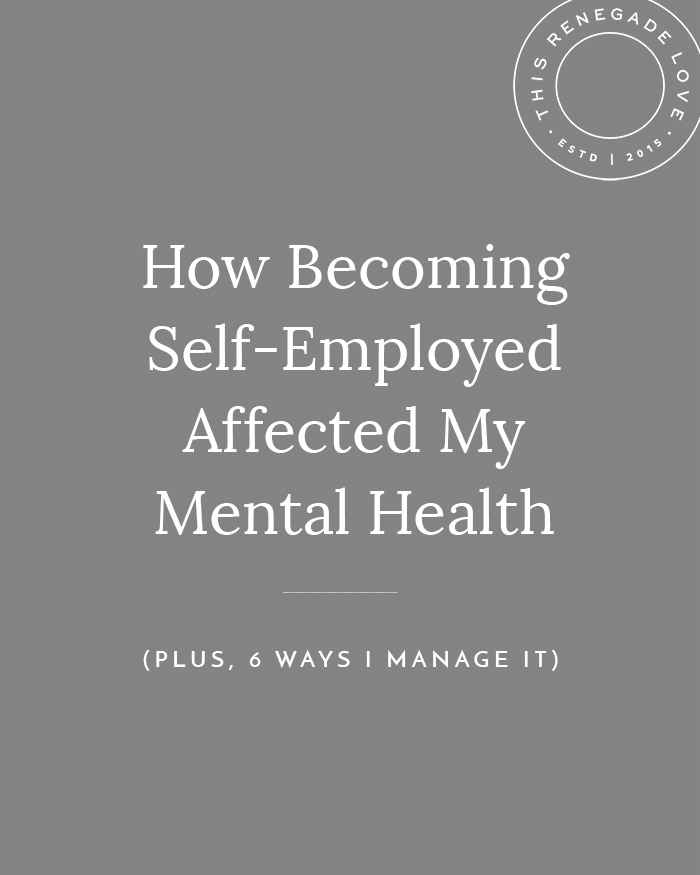 How Self-Employment Impacts Your Mental Health